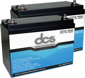 Lithium Deep Cycle Battery D C S PNG image
