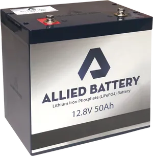 Lithium Iron Phosphate Battery Allied PNG image