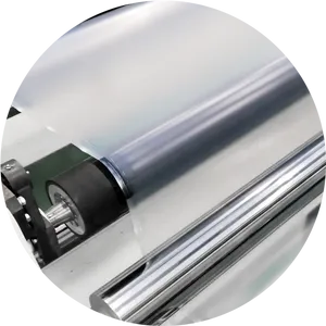 Lithium Roll Industrial Processing PNG image