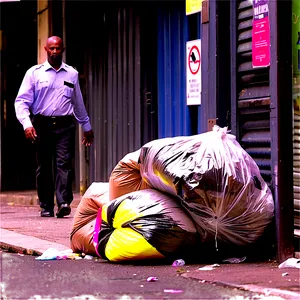 Litter In City Streets PNG 93