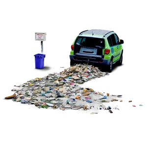 Littering Urban Streets Png Psp PNG image