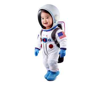 Little Kid In Astronaut Suit Png Bhj PNG image