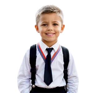 Little Kid In School Uniform Png 06212024 PNG image