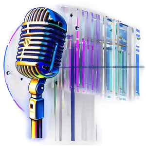 Live Streaming Podcast Microphone PNG Xvv60 PNG