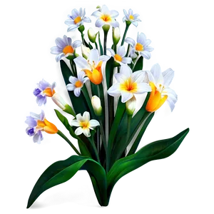 Lively Spring Flower PNG Mrk84 PNG