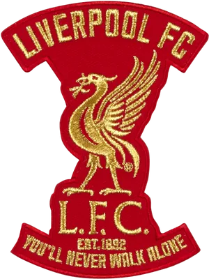 Liverpool F C Crest Embroidery PNG image