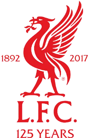 Liverpool F C125th Anniversary Logo PNG image