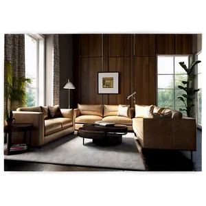 Living Room Home Decor PNG 06292024 PNG
