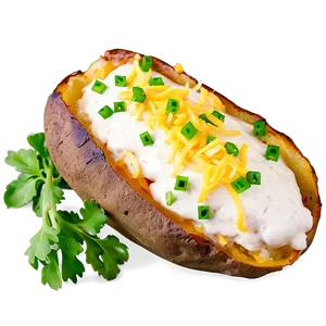 Loaded Baked Potato Png 59 PNG image