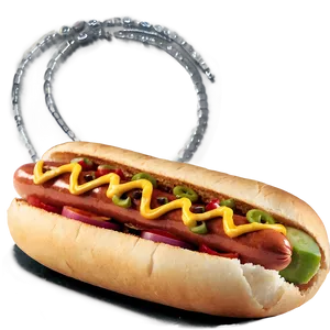 Loaded Hot Dog PNG Ubf