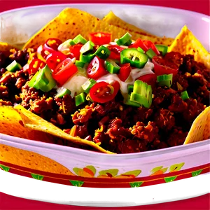 Loaded Nacho Bowl Png 51 PNG image