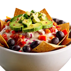 Loaded Nacho Bowl Png Ctc PNG image