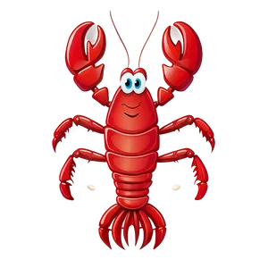 Lobster Cartoon Character Png Auc44 PNG image