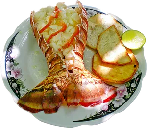 Lobster Dish Gourmet Experience PNG image