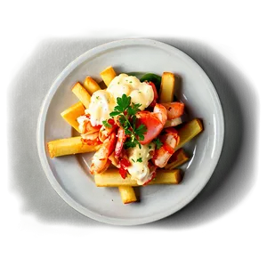 Lobster Poutine Luxury PNG Adn