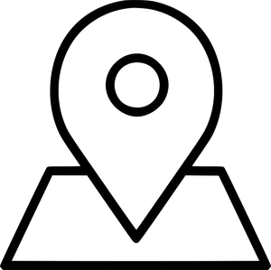 Location Pin Icon Graphic PNG image