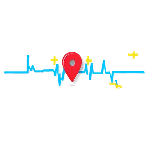 Location Pin With Pulse PNG Xvf91 PNG