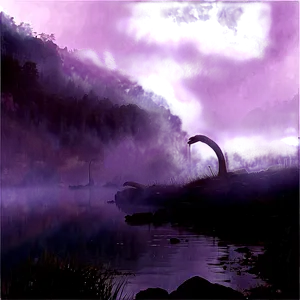 Loch Ness Monster In The Mist Png 06132024 PNG image