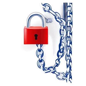Lock And Chain Png 05242024 PNG image