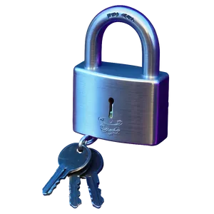 Lock And Keys PNG Wnw
