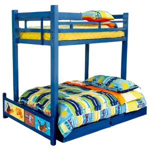 Loft Bunk Bed Png Pms PNG image