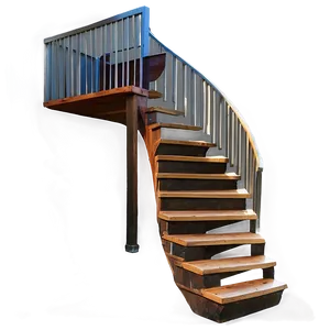 Loft Staircase PNG 06122024