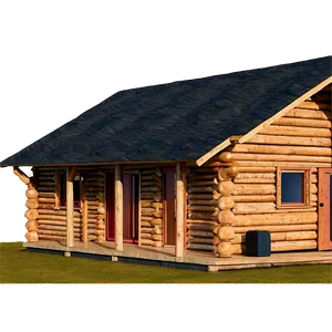 Log Cabin With Panoramic Views PNG 06122024 PNG