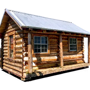 Log Cabin With Panoramic Views PNG 41