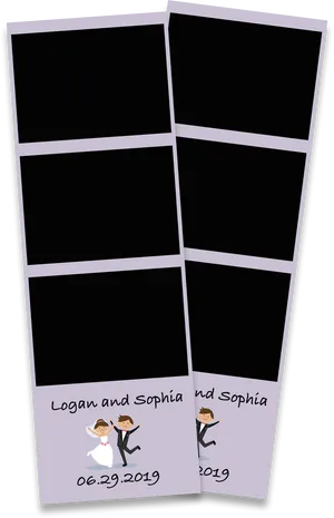 Logan And Sophia Wedding Photobooth Strips06292019
