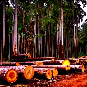 Logging Industry And Deforestation PNG Xhc PNG