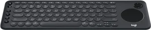 Logitech Ergonomic Keyboardwith Trackpad PNG image