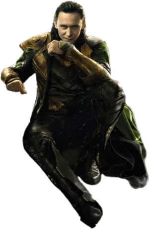 Loki_ Action_ Pose PNG image