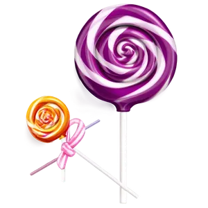 Lollipop Candies PNG 06242024
