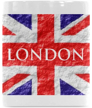 London Union Jack Textured Flag PNG