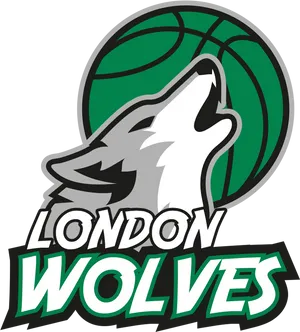 London Wolves Basketball Logo PNG image