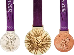 London2012 Olympic Medals PNG image