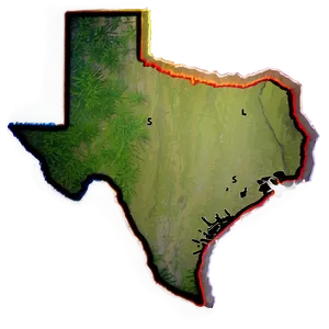Lone Star State Outline Png 84 PNG image