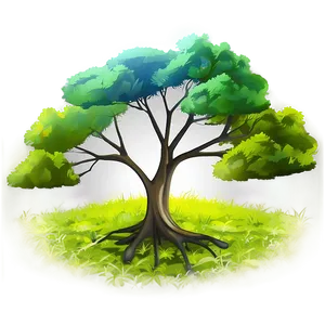 Lone Tree Illustration PNG 06122024 PNG