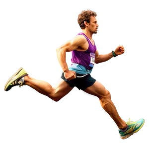 Long Distance Runner Man Png Aux PNG image