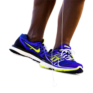 Long Distance Running Shoe PNG Heb73