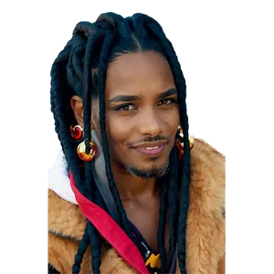Long Dreads Fashion Png Itw4 PNG image