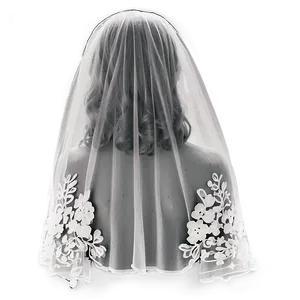 Long Hair Bridal Veil PNG 05242024 PNG