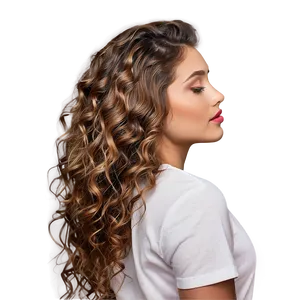 Long Hair Dreamy Curls Png Exg92 PNG image