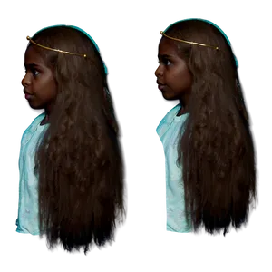Long Hair Enchantment PNG Duc16 PNG
