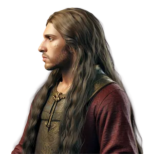 Long Hair Renaissance PNG 05242024 PNG