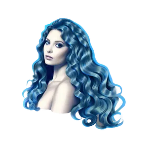 Long Hair Siren Song PNG Ffi PNG