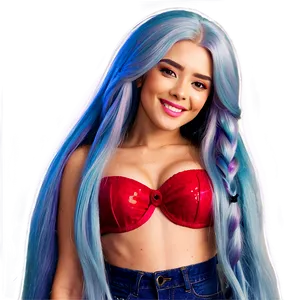 Long Hair Starlight PNG Hjc