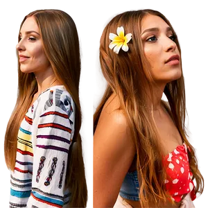 Long Hair Summer Breeze PNG Esl PNG