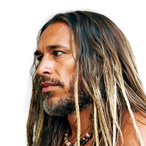 Long Hair Wilderness PNG Mea