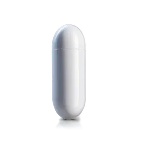 Long White Capsule PNG 89 PNG